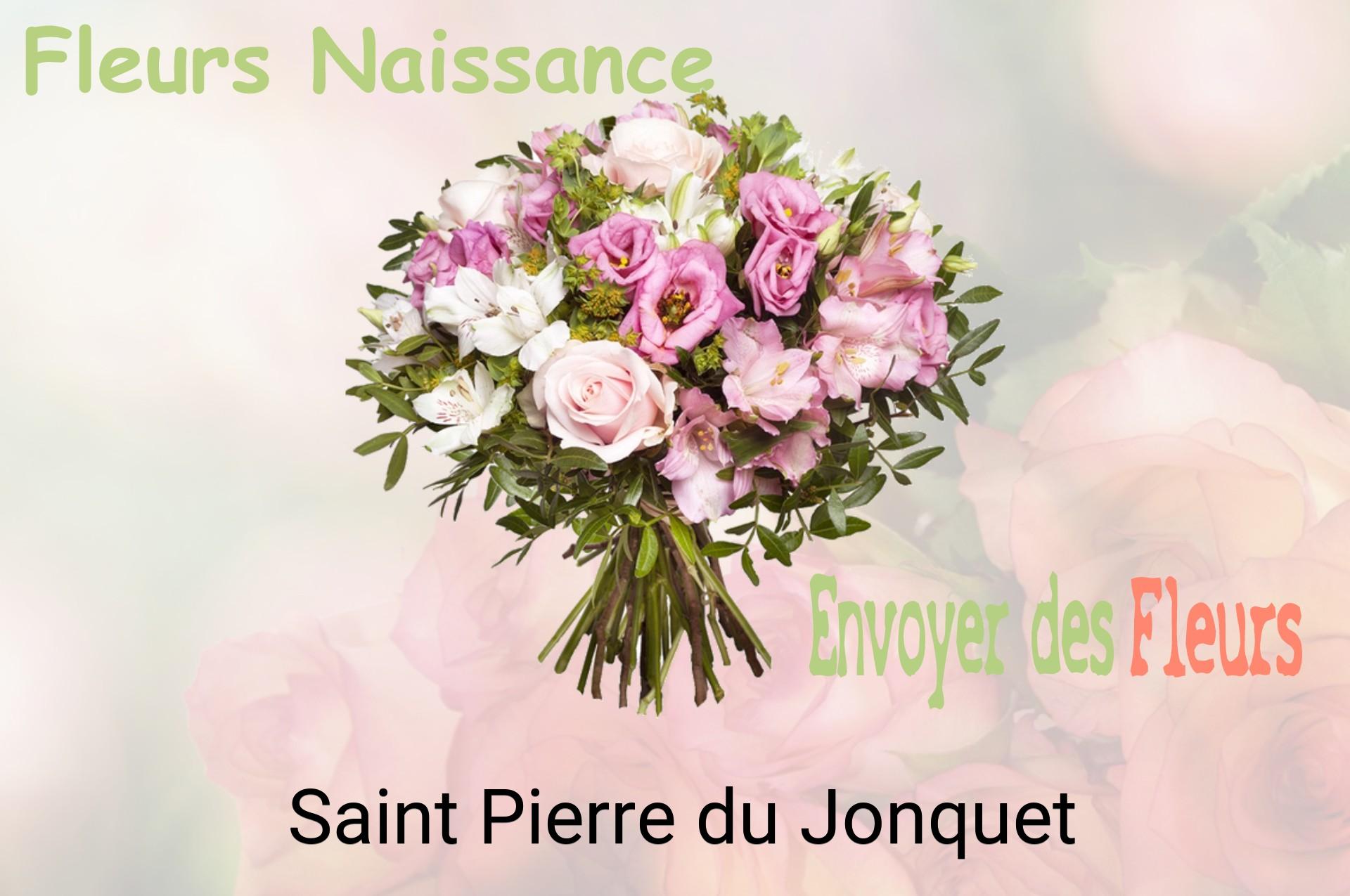 Bouquet de fleurs de naissance livré à Saint-Pierre-du-Jonquet