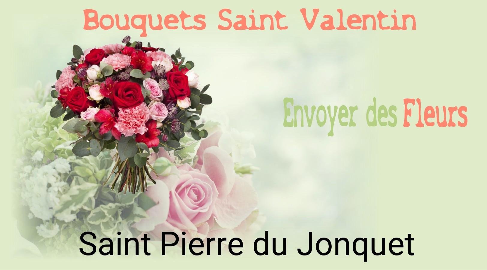 Roses de Saint-Valentin livrées à Saint-Pierre-du-Jonquet